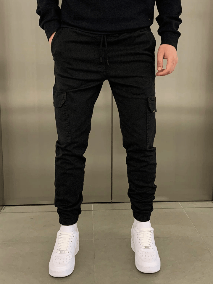 Relaxed Fit Cargo Joggers for Men