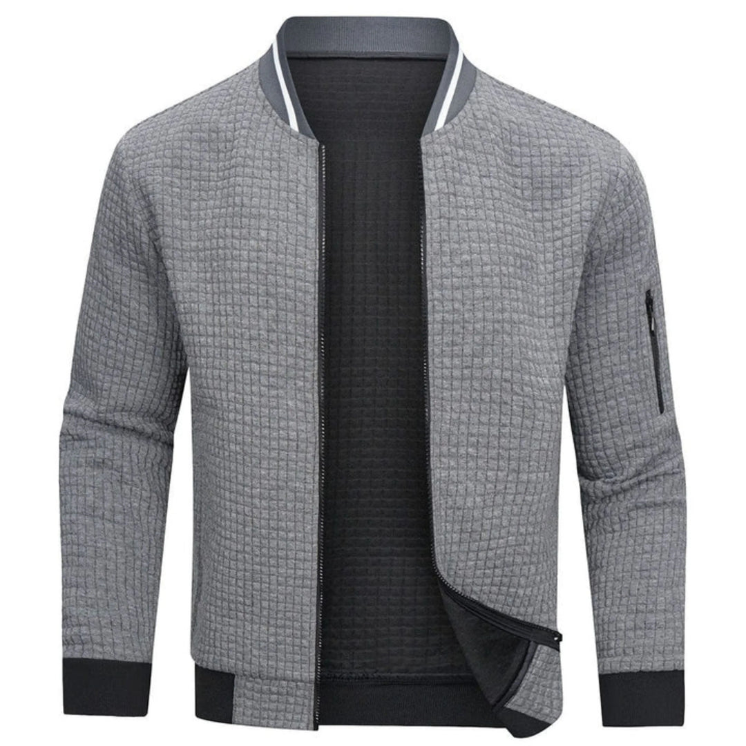 Check Bomber Jacket for Men
