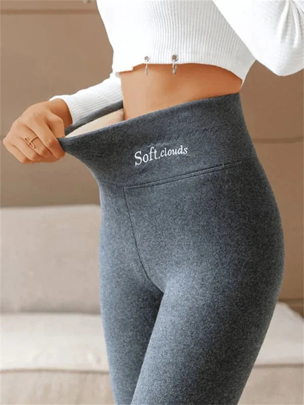Fleece Lined Thermal Leggings for Women