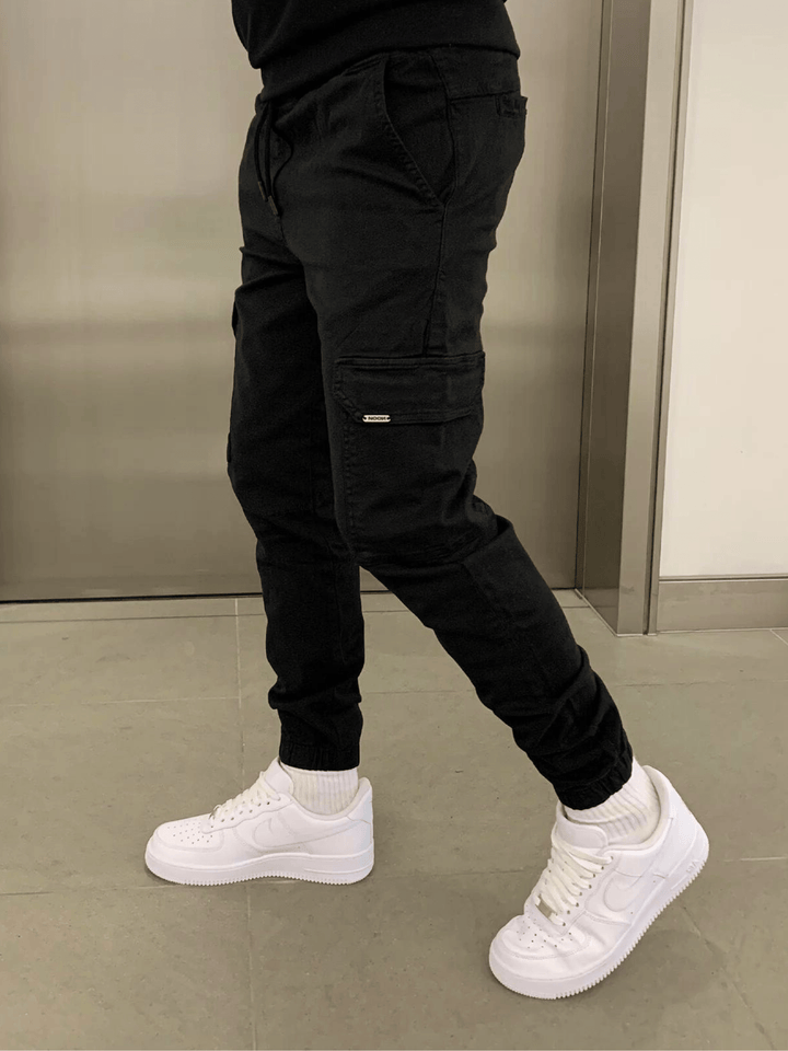 Relaxed Fit Cargo Joggers for Men