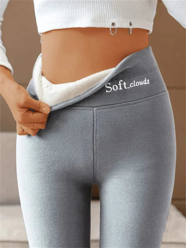 Fleece Lined Thermal Leggings for Women