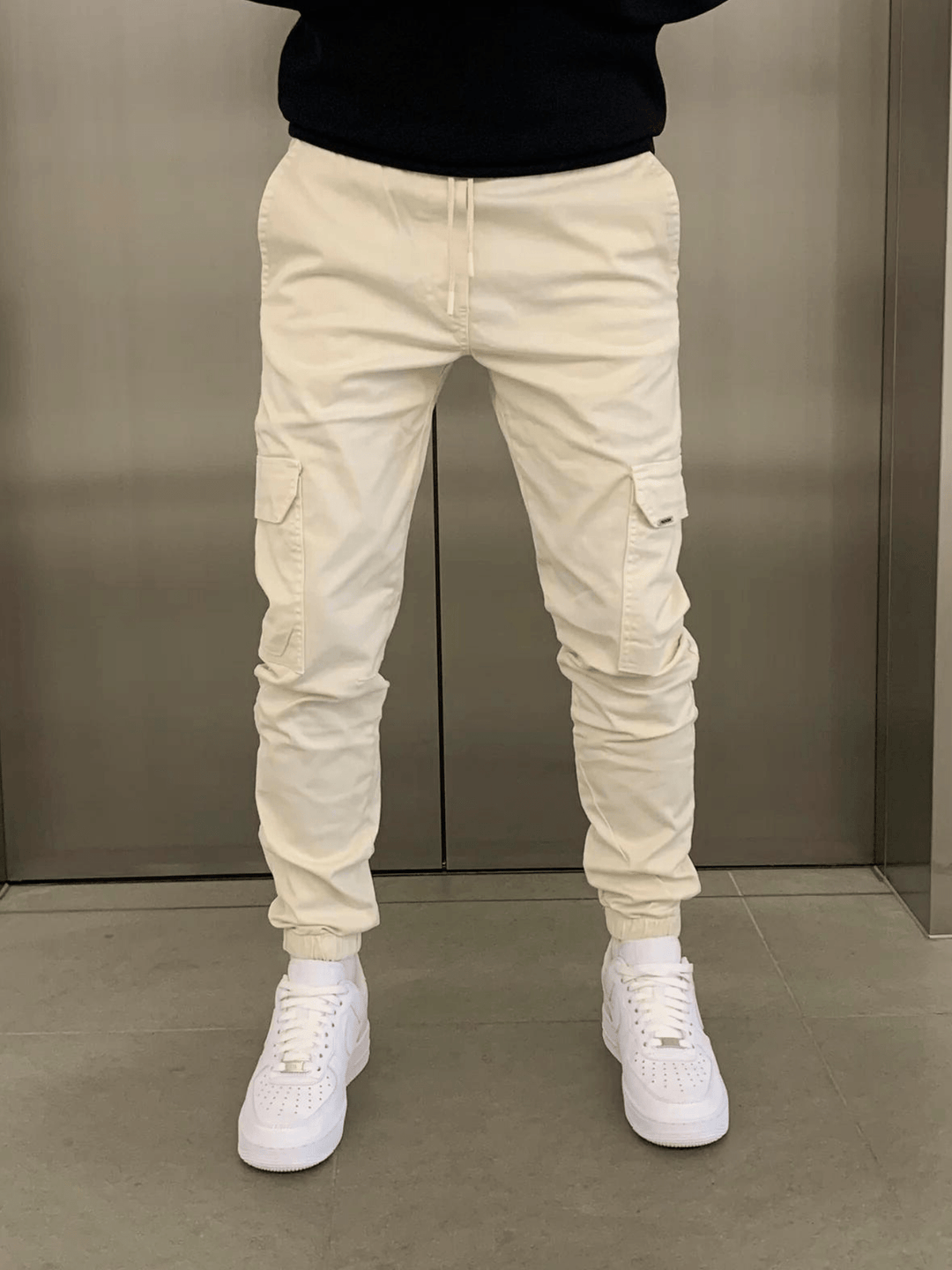 Relaxed Fit Cargo Joggers for Men