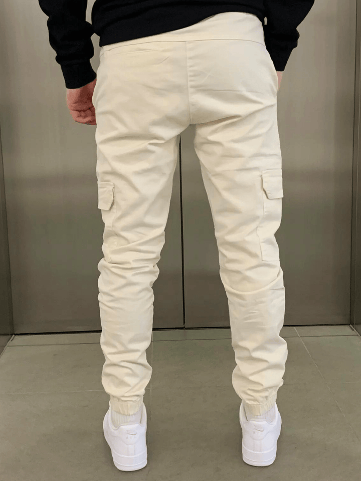 Relaxed Fit Cargo Joggers for Men