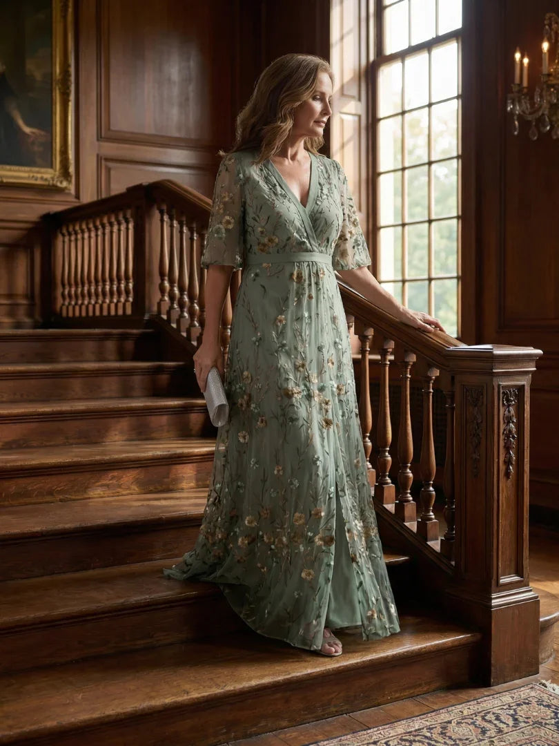 Floral Halter Neck Maxi Dress for Women