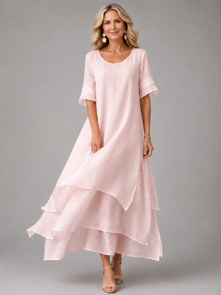 Tiered Ruffle Maxi Dress for Women
