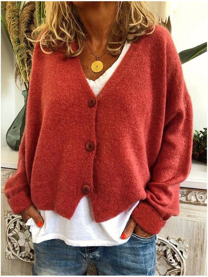 Soft Open-Front Knit Cardigan for Women