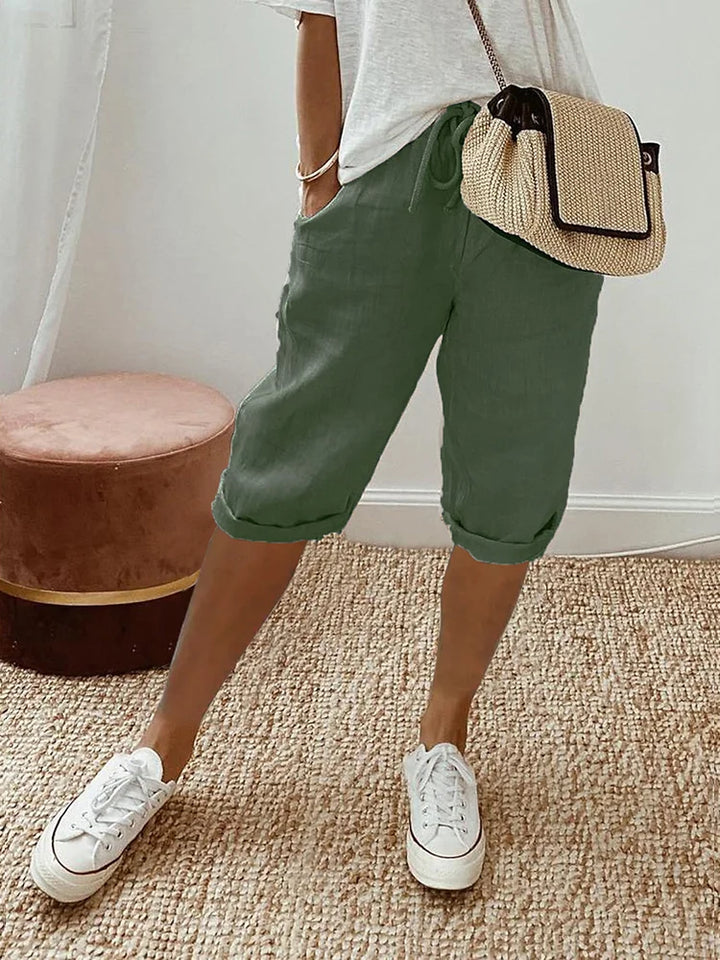 Drawstring Loose Summer Shorts for Women