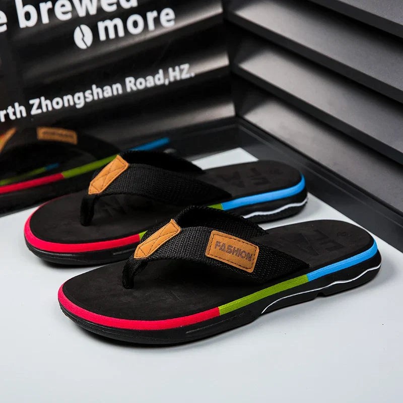 Thick Sole Comfort Flip Flops for Men