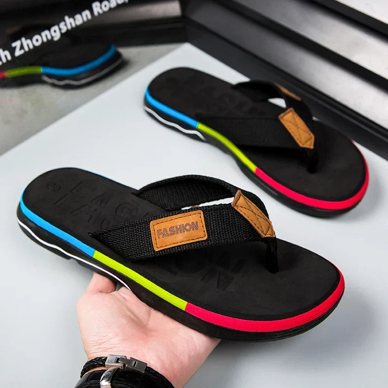 Thick Sole Comfort Flip Flops for Men