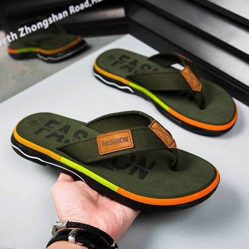 Thick Sole Comfort Flip Flops for Men