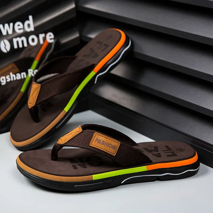 Thick Sole Comfort Flip Flops for Men