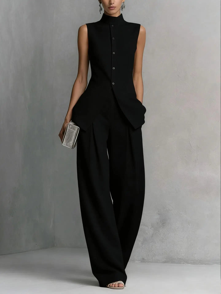 Sleeveless Wide-Leg Jumpsuit for Women