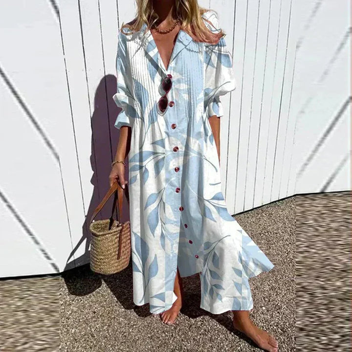 Printed Bohemian Maxi Dress for Women