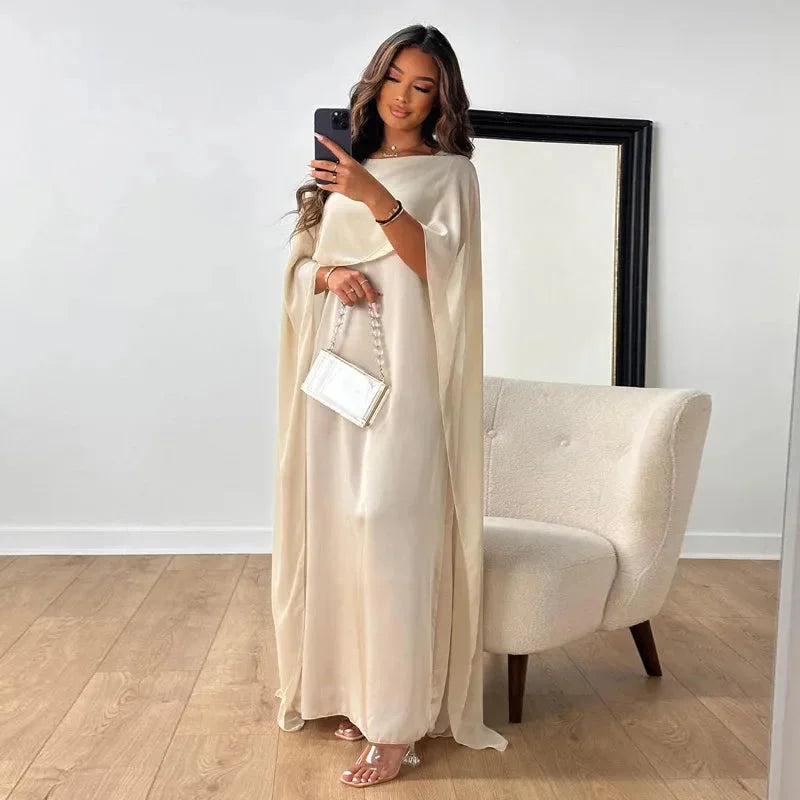 Cape Sleeve Kaftan Maxi Dress for Women