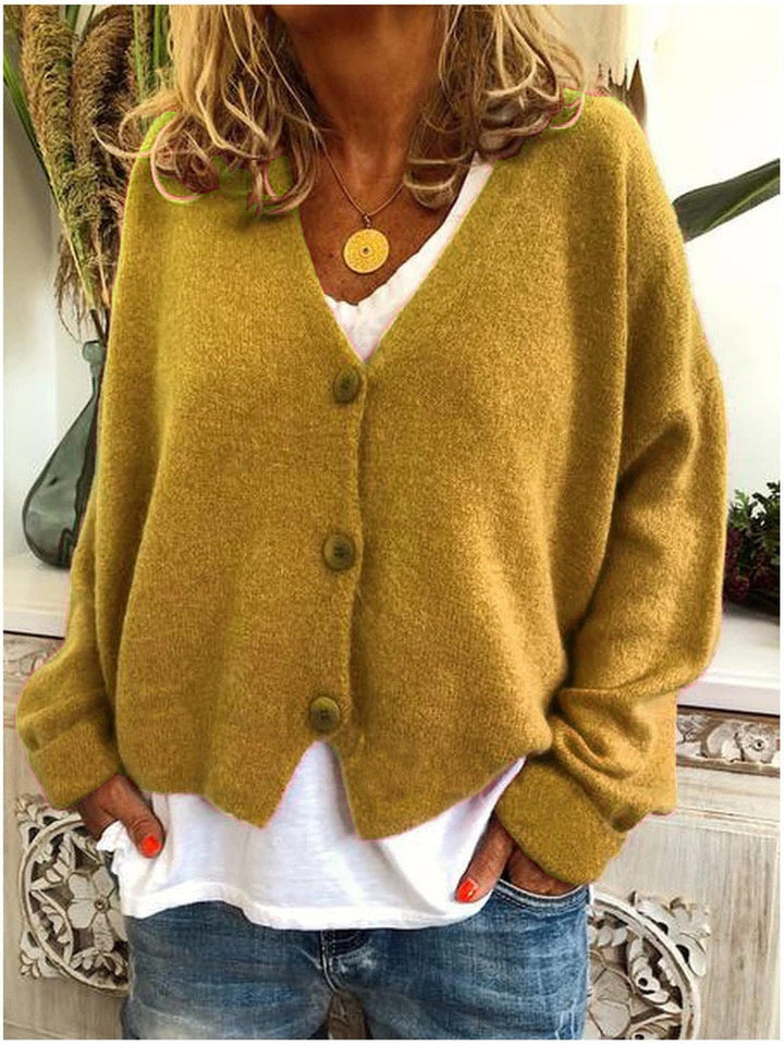 Soft Open-Front Knit Cardigan for Women