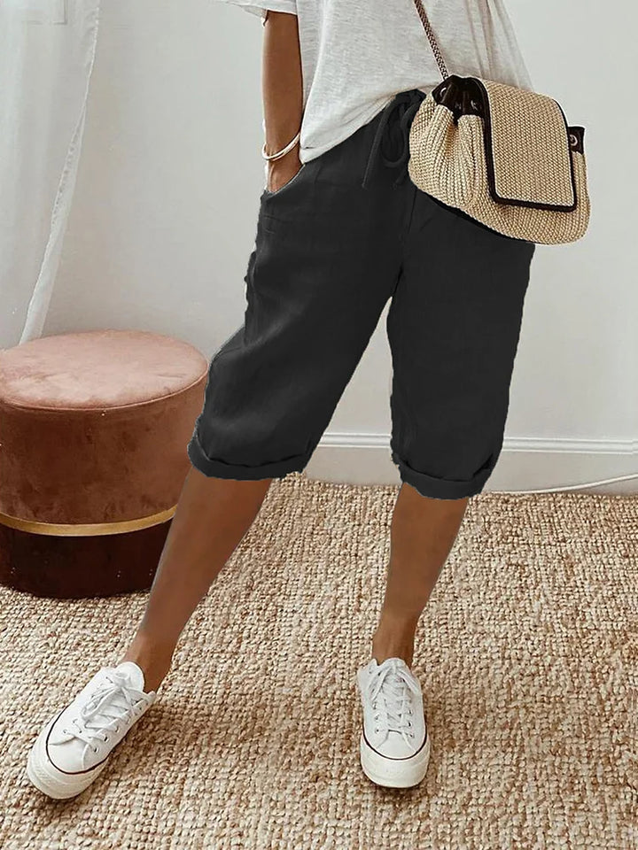 Drawstring Loose Summer Shorts for Women