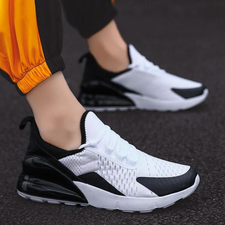 Cushioned Lace-Up Sneakers for Women