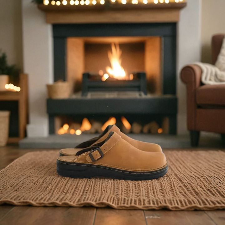 Cushioned Support Slip-On Clogs for Men