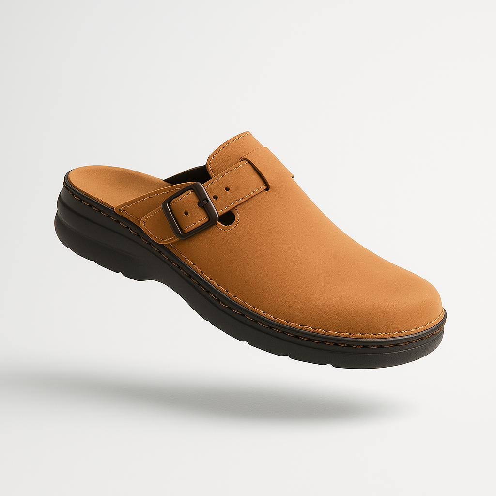 Cushioned Support Slip-On Clogs for Men