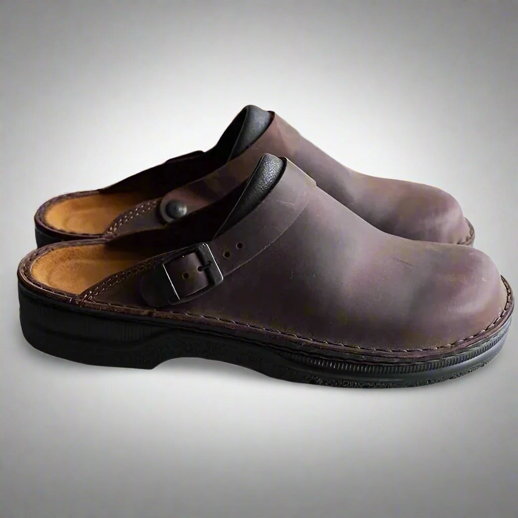 Cushioned Support Slip-On Clogs for Men