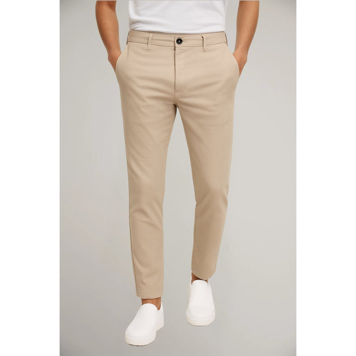 Slim Fit Chino Trousers for Men