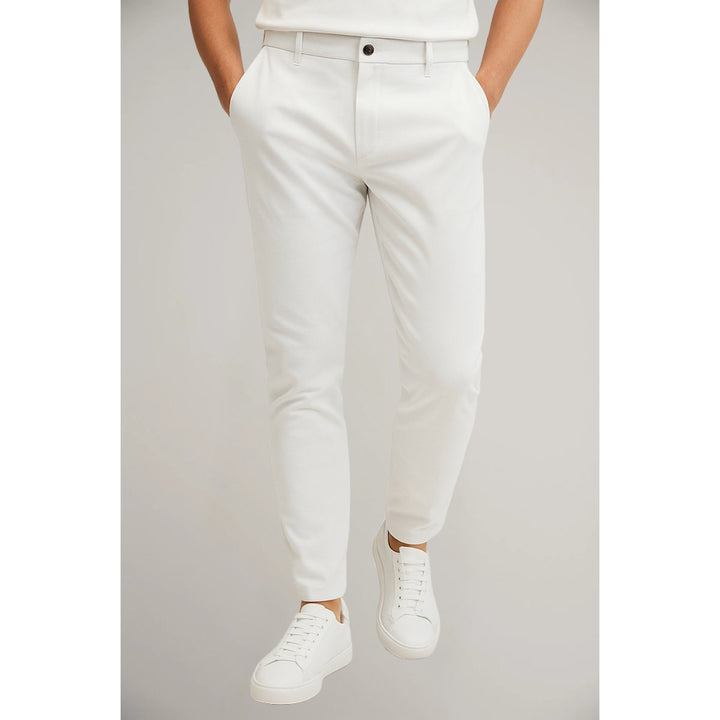 Slim Fit Chino Trousers for Men