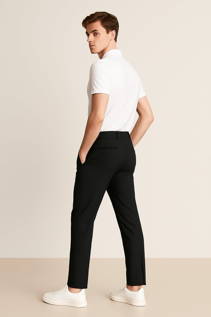 Slim Fit Chino Trousers for Men