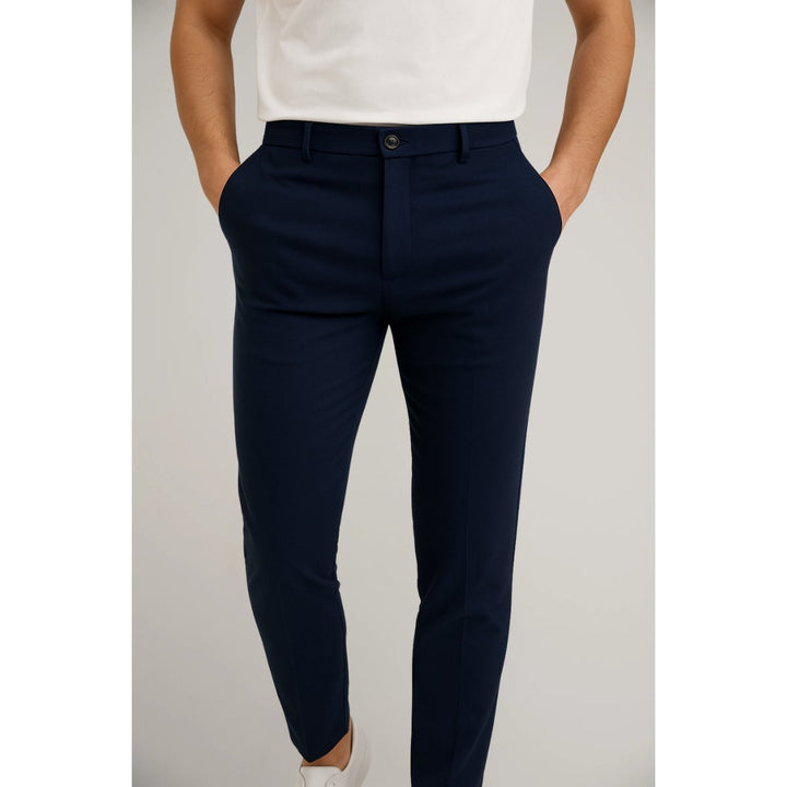 Slim Fit Chino Trousers for Men