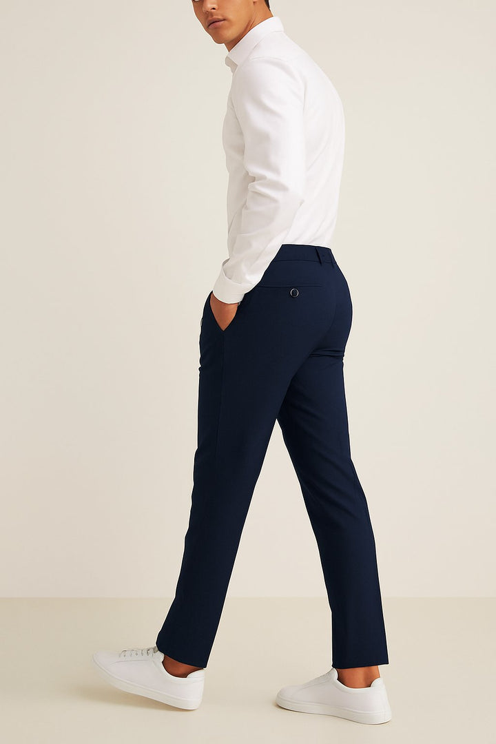 Slim Fit Chino Trousers for Men