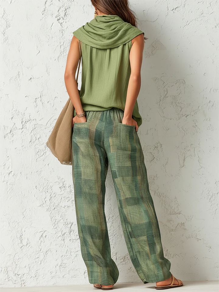 Wide-Leg Trouser 2-Piece Set for Women