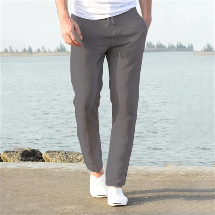 Drawstring Casual Trousers for Men