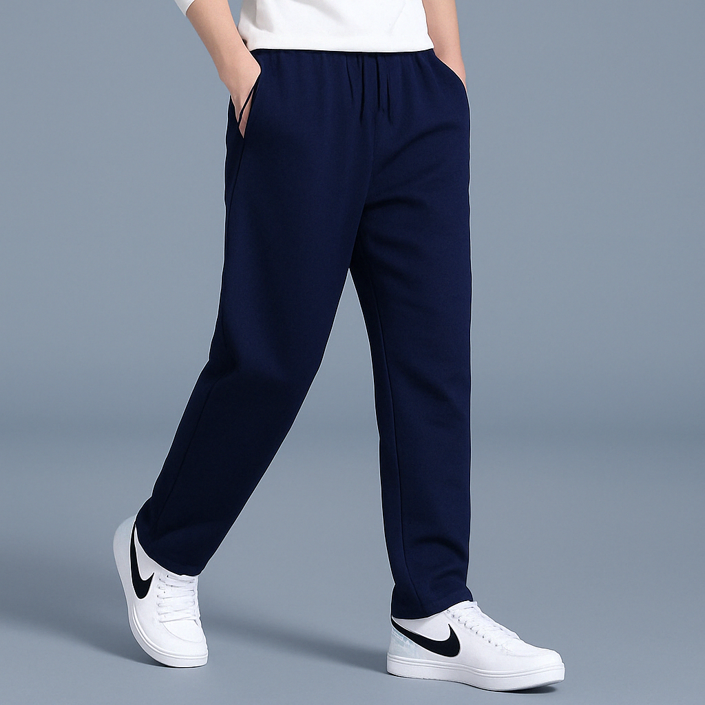 Wide Leg Comfort Jogger Pants for Men