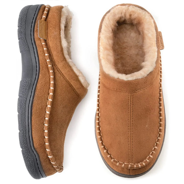Warm Non-Slip House Slippers for Men