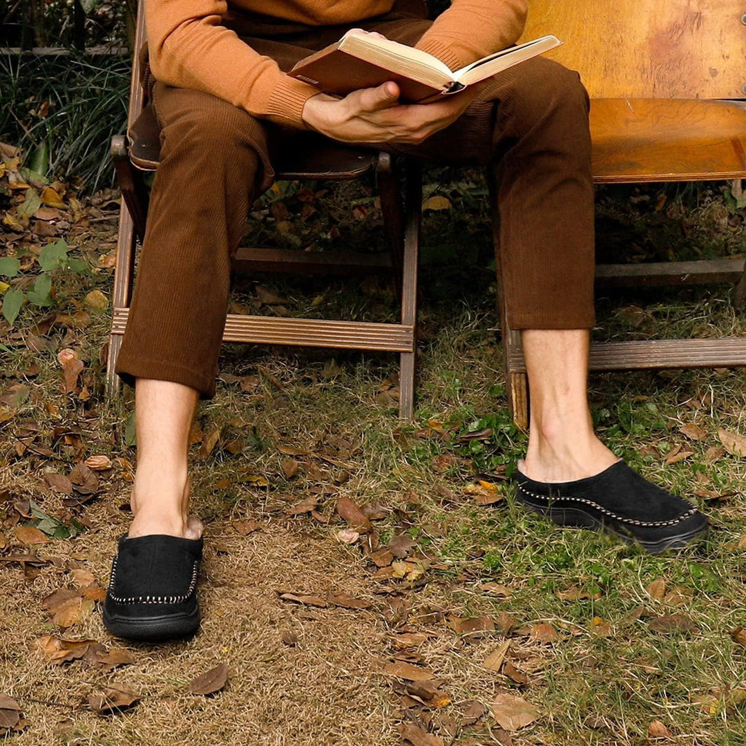 Warm Non-Slip House Slippers for Men