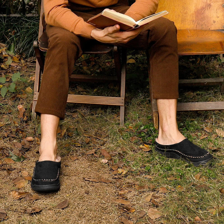Warm Non-Slip House Slippers for Men